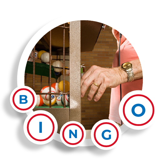 picking a bingo ball from shuffle